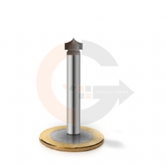 Fresa de arredondar cantos 8mm para madeira e MDF