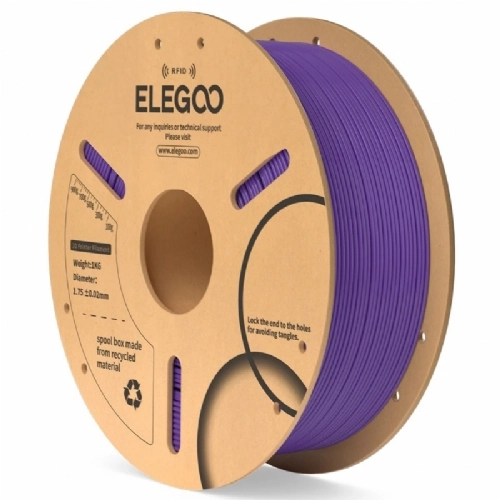 Filamento PLA Roxo Purpura   Elegoo   1.75mm 1kg 