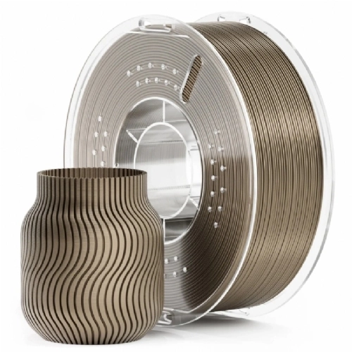 Filamento PLA Gold Dourado   Efeito Metal Metallic   Elegoo   1.75mm 1kg 