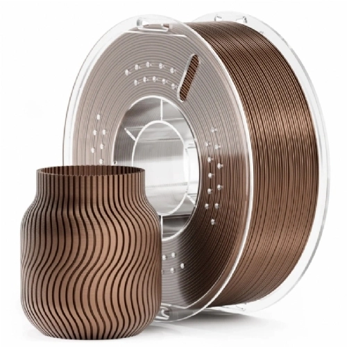 Filamento PLA Bronze Metalico   Efeito Metal Metallic   Elegoo   1.75mm 1kg 