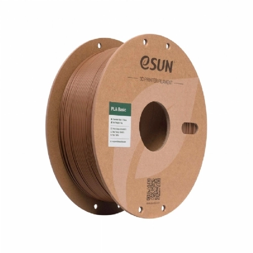 Filamento Esun PLA Basic Brown   Marrom   1.75mm 1kg 