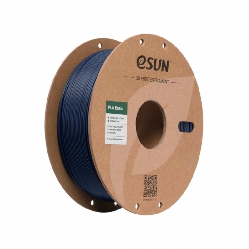 Filamento Esun PLA Basic Dark Blue   Azul Escuro   1.75mm 1kg 