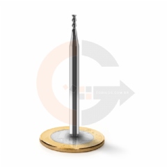 Fresa Toroidal 2 cortes 2.0mm R0.2 Metal Duro HRC55