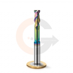 Fresa de Haste Aliviada 2 cortes 8.0mm x 20mm Metal Duro HRC55
