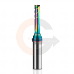 Fresa TCT 3 cortes retos 6mmx26mm com Cobertura DLC