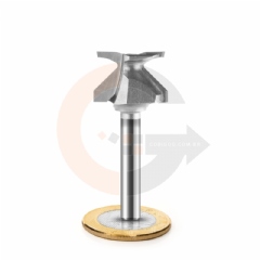 Fresa para Dobra de MDF 1/4 R10mm - 21.5mm