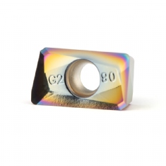 Inserto APKT1604 PDFR G2 Pastilha de Metal Duro para Alumínio - 1 peça