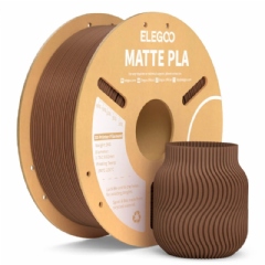 Filamento PLA Matte Fosco Marrom - Earth Brown - Elegoo - 1.75mm 1kg 