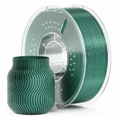 Filamento PLA Verde Metálico Green - Efeito Metal Metallic - Elegoo - 1.75mm 1kg 