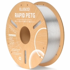 Filamento Rapid PETG Transparente - Elegoo - 1.75mm 1kg 