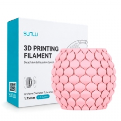Filamento Sunlu PLA Meta Rosa Suave - Sakura Pink - 1.75mm 1kg 