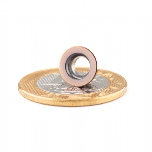 Ampliar foto Inserto RDMT10T3MO TiAlsin Pastilha de Metal Duro para Aco Inox  Grade 5835   10 pecas