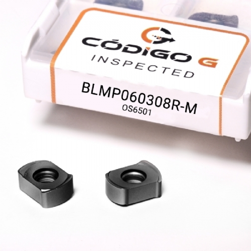 Inserto BLMP0603 Pastilha de Metal Duro Grade 6501 10 pecas Inserto BLMP0603 Pastilha de Metal Duro Grade 6501 10 pecas