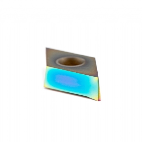 Ampliar foto Inserto DCGT11T308 AK Pastilha de Metal Duro com Cobertura DLC para Aluminio   10 pecas