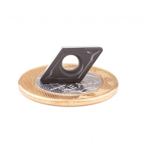 Ampliar foto Inserto DCMT11T308 TM AL2O3 Pastilha de Metal Duro para Aco  Grade 8225   10 pecas
