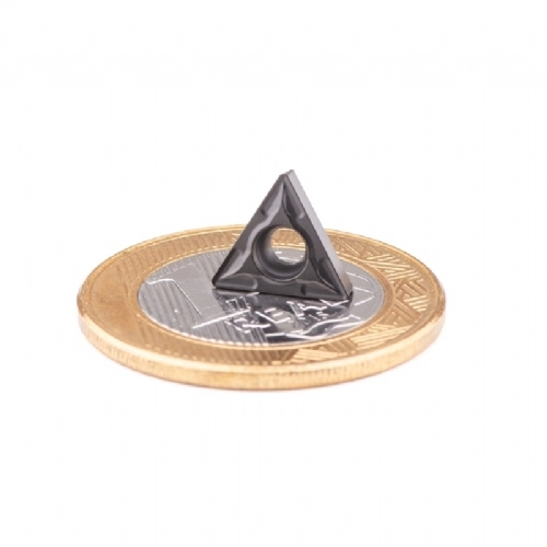 Ampliar foto Inserto TCMT110204 PL Pastilha de Metal Duro para Aco  Grade 8225   10 pecas