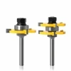 Ampliar foto Fresa para Tupia Encaixe Macho Femea 1 4 x 1 4  6.35mm x 6.35mm 