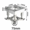 Ampliar foto Cabecote Flutuante  Prensa Chapas para Spindle de 75mm