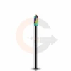 Ampliar foto Fresa para Chanfro em Aluminio 4.0mm x 90 graus  Metal Duro HRC70 Cobertura DLC