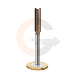 Fresa Reta Paralela para Tupia 8.0mm x 30mm 
