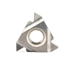 Inserto de Rosca 16IR AG55 P0.5-3.0mm TPI48-8 Pastilha de Metal Duro para Alumínio - 1 peça