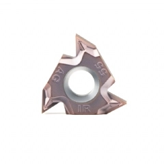 Inserto de Rosca 16IR AG55 P0.5 - 3.0mm TPI48-8 Pastilha de Metal Duro para Aço - 1 peça