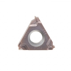 Inserto de Rosca Interna 11IR 1.0 ISO Pastilha de Metal Duro para Aço - 1 peça