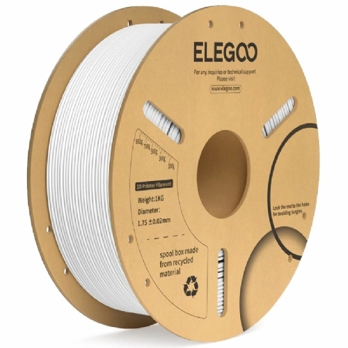 Filamento PLA Branco   Elegoo   1.75mm 1kg 