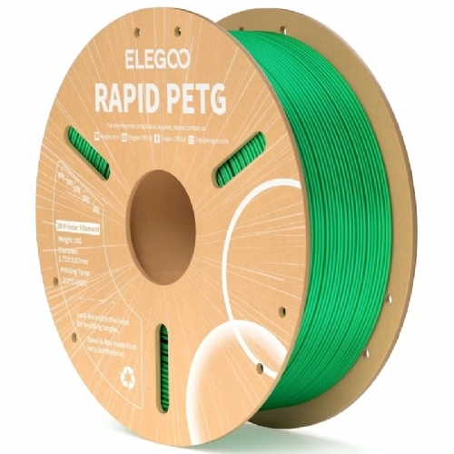 Filamento Rapid PETG Verde   Elegoo   1.75mm 1kg 