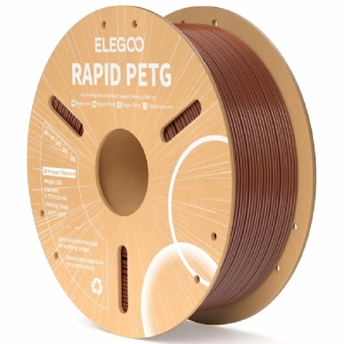 Filamento Rapid PETG Marrom   Elegoo   1.75mm 1kg 