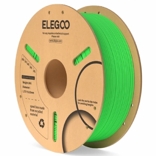 Filamento PLA Verde Neon   Elegoo   1.75mm 1kg 
