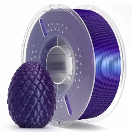 Filamento PLA Silk Galaxy Purple   Roxo   Elegoo   1.75mm 1kg 