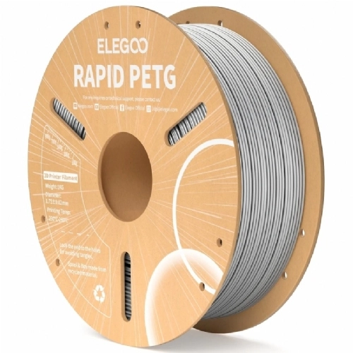Filamento Rapid PETG Cinza   Elegoo   1.75mm 1kg 