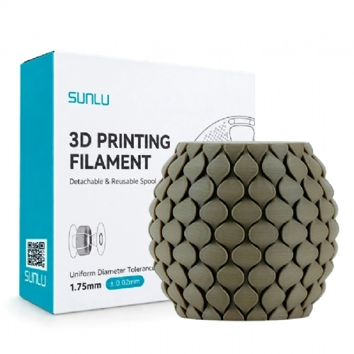 Filamento Sunlu PLA Matte Argila Fosco   Clay   1.75mm 1kg 