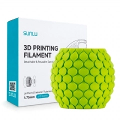 Filamento Sunlu PLA Matte Verde Claro Fosco - Sprout Green - 1.75mm 1kg 