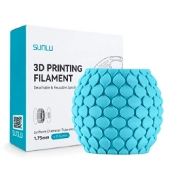 Filamento Sunlu PLA Matte  Azul Oceano Fosco - Ocean Blue - 1.75mm 1kg 